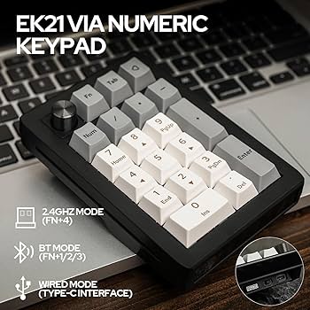Amazon | EPOMAKER Cyper21 VIAガスケット テンキー ゲーミング